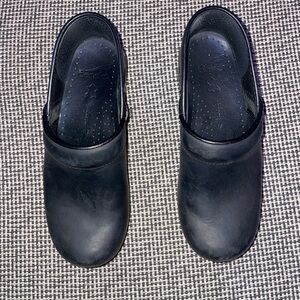 Dansko Black Clogs